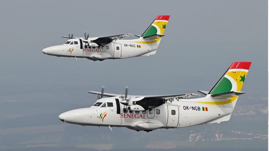 Do Senegalu zamířily první dva z pěti kunovických letounů L-410 NG